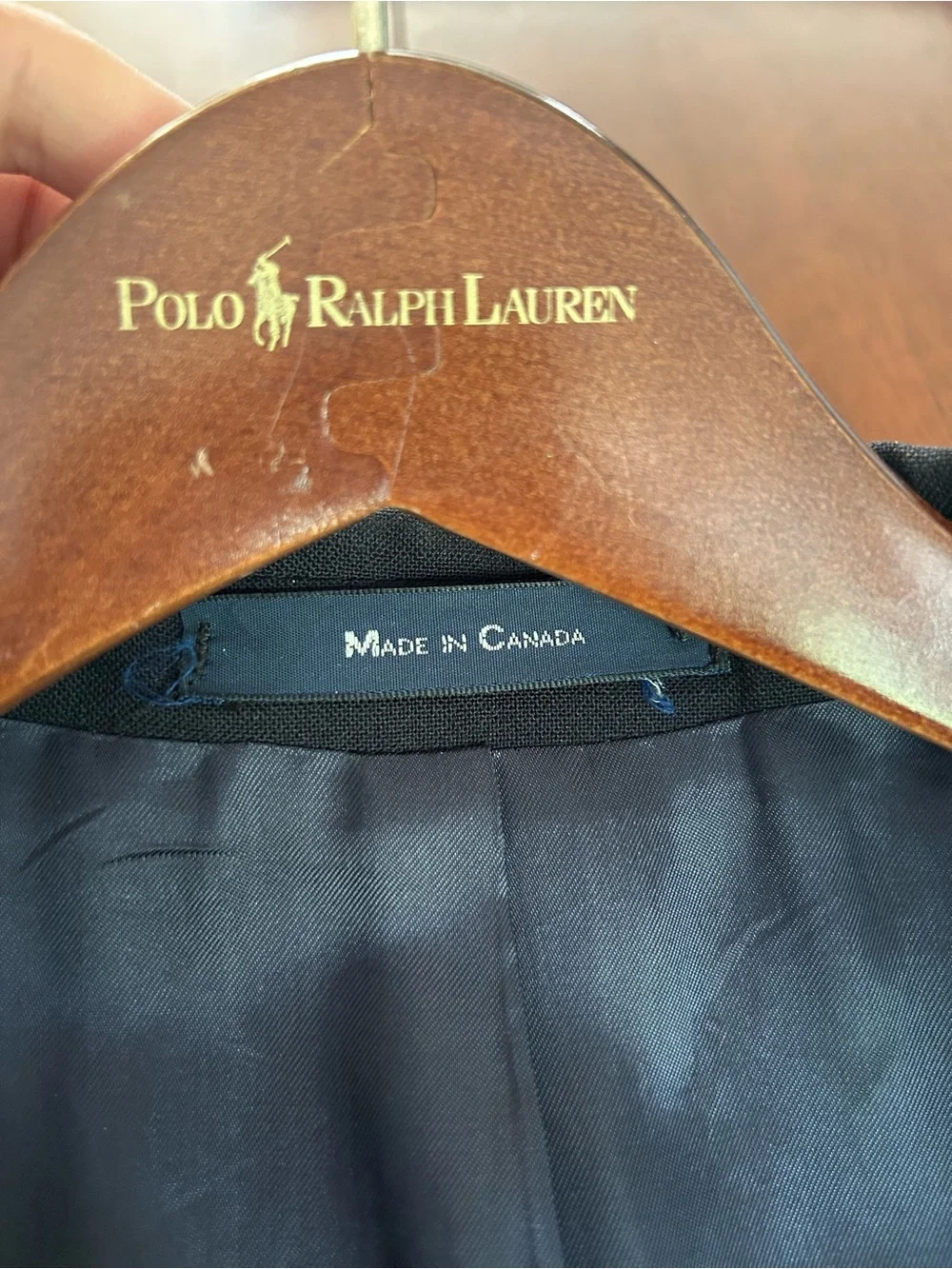 Vintage Chaps Ralph Lauren Blazer—Black